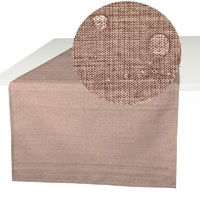 OUTDOOR Tischläufer LACHS 40x140 cm Fleckschutz Abwischbar Garten Küche